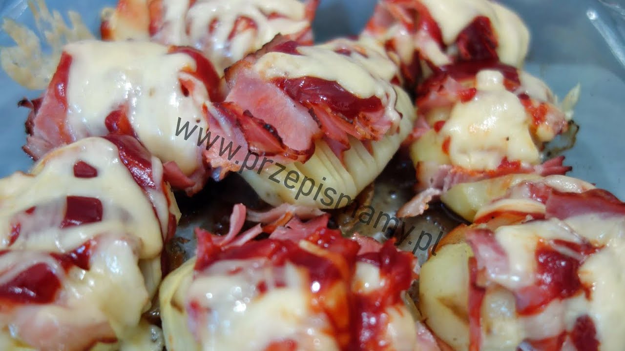 Pomysł na obiad Przepis na ziemniaki hasselback / hasselback potatoes