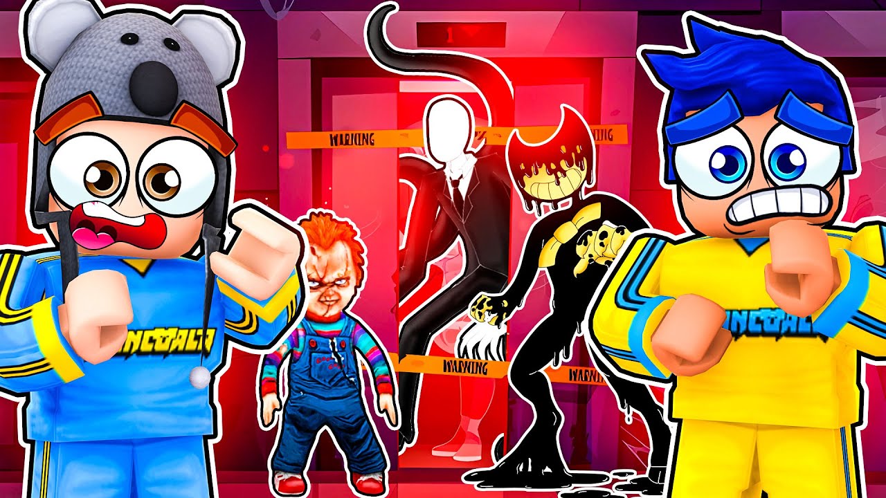 CUIDADO COM OS MONSTROS NO ELEVADOR DO ROBLOX - Brancoala Games