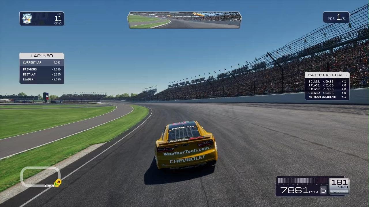 NASCAR 25_Wallbanger Racing Cup Cars at Indy