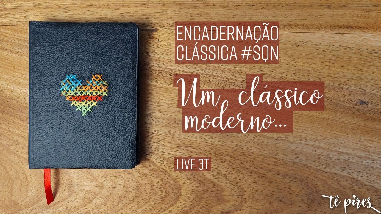 LIVE 3T: Uma encadernação clássica moderna