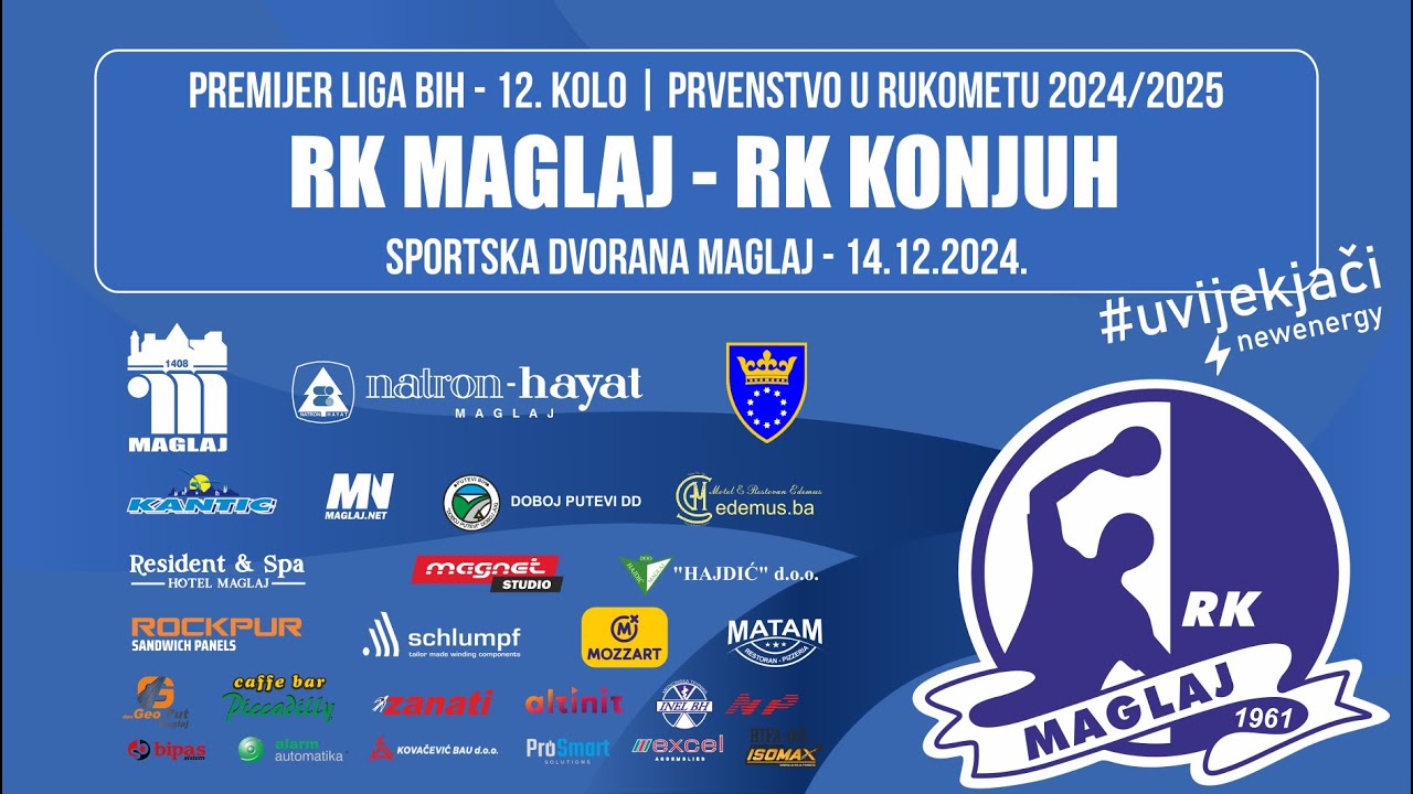 RK MAGLAJ (Maglaj) - RK KONJUH (Živinice)