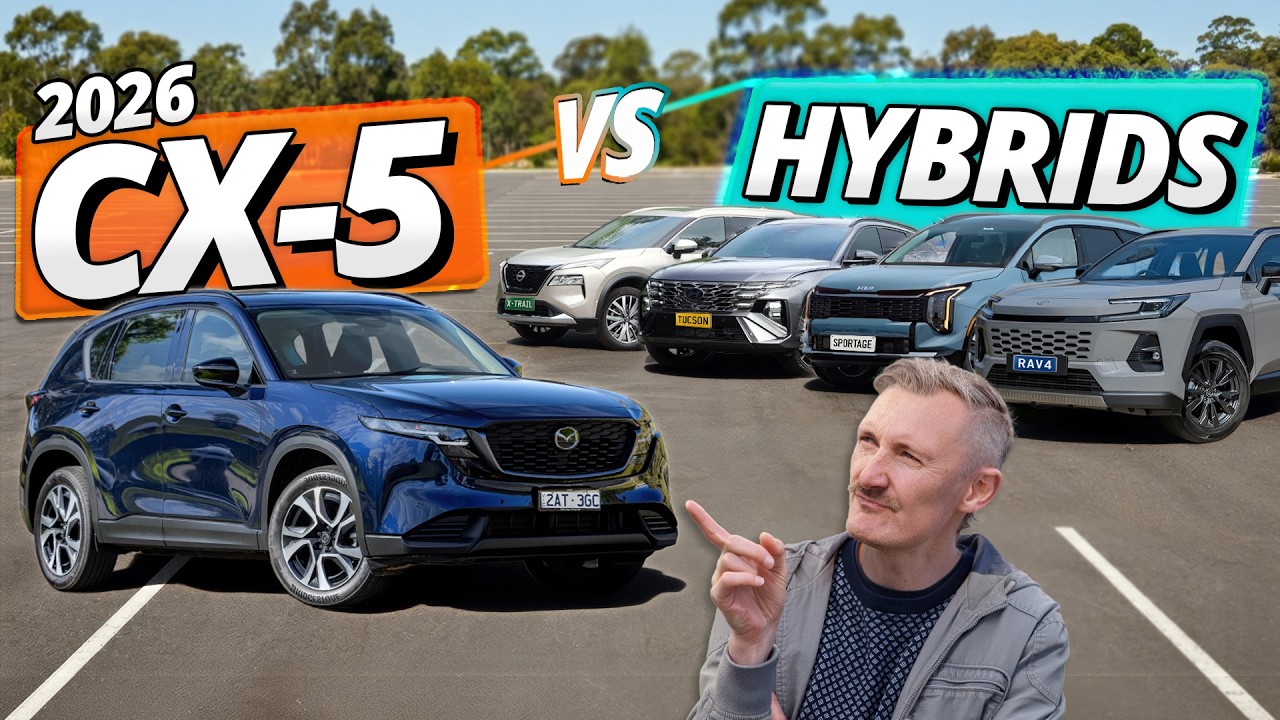 Nowa Mazda CX-5 kontra hybrydowi rywale: czy benzyna jest nadal wystarczająco dobra? Recenzja mod...