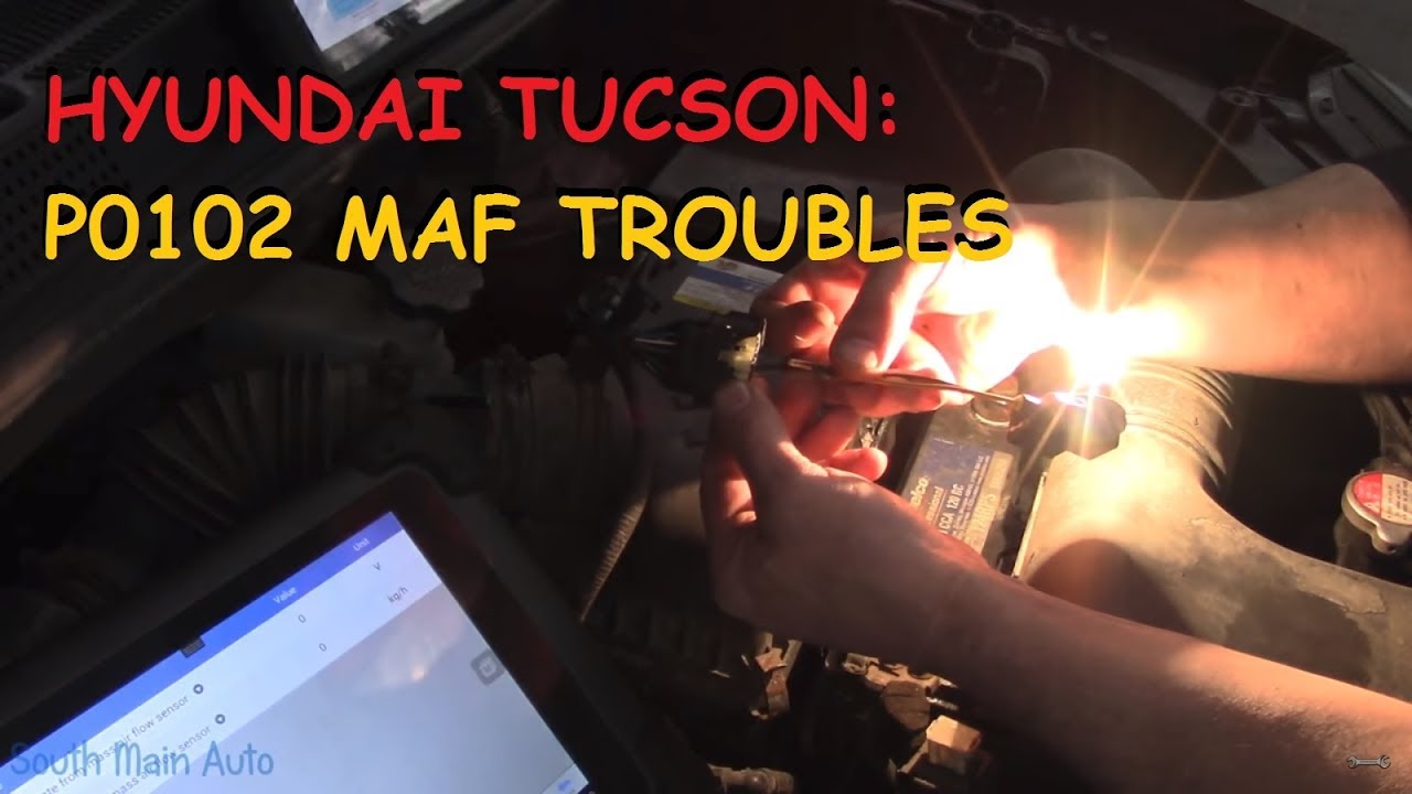 Hyundai Tucson - P0102 Mass Air Flow (MAF) Circuit Low