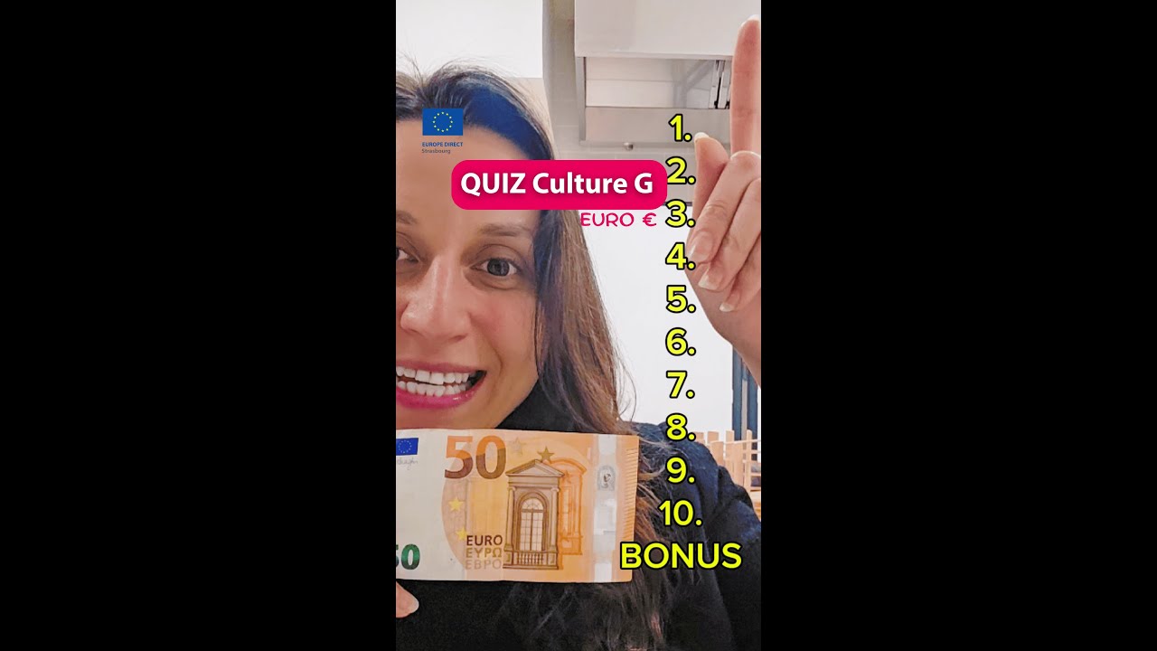 Quiz Culture G : monnaie européenne
