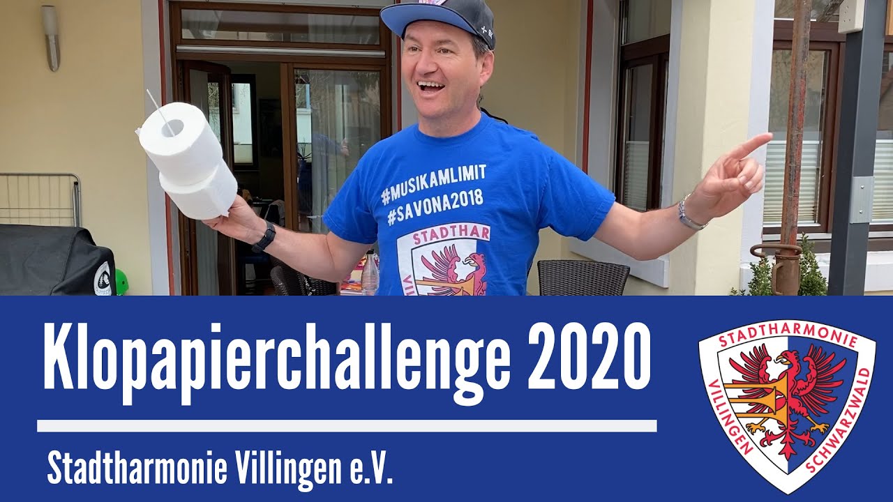 #klopapierchallenge Stadtharmonie Villingen e.V. 2020