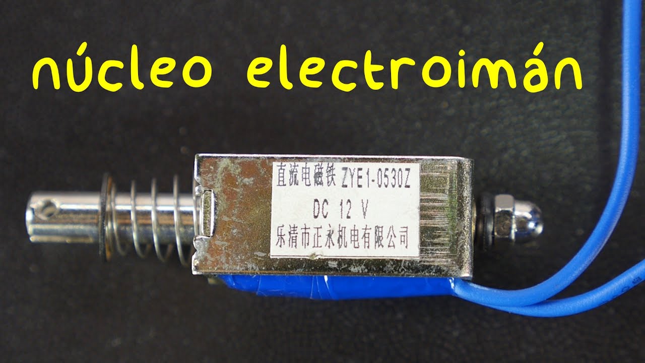 Núcleo de un Electroimán. Cómo hacer un Núcleo Apropiado. Alternativa al Hierro Dulce.