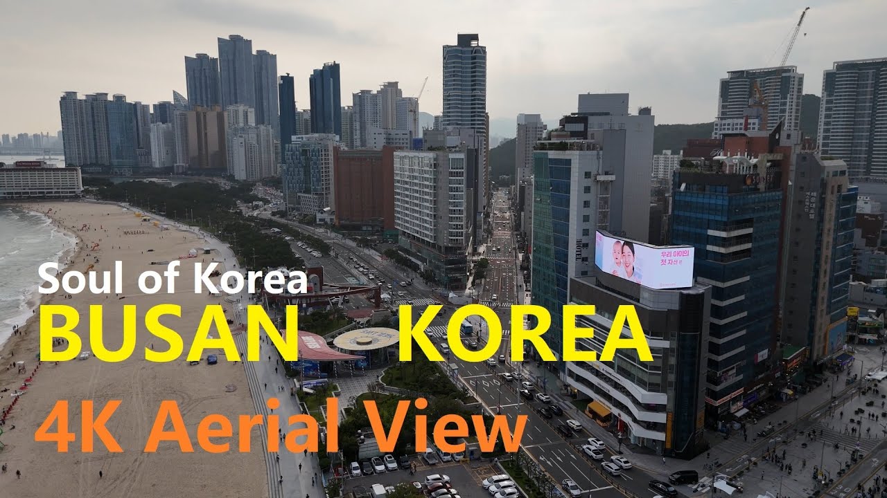 SOUL OF KOREA | BUSAN | 4K Drone View