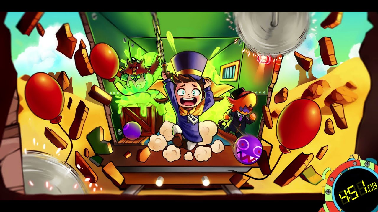Train Rush (with Announcer Voice/Timer SFX) - A Hat in Time