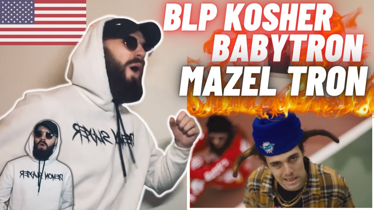 Реакция TeddyGrey на 🇺🇸 BLP Kosher и BabyTron - Mazel Tron | Великобритания 🇬🇧 РЕАКЦИЯ