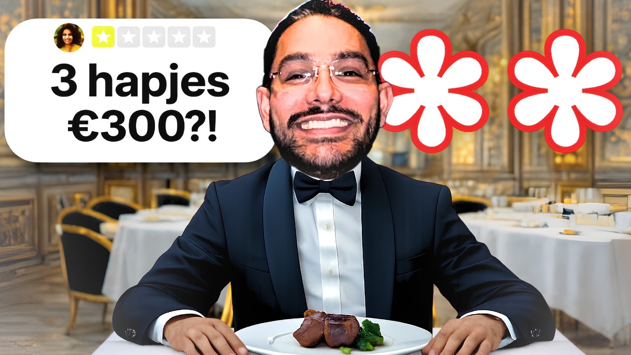 IK HEB NOG NOOIT ZOVEEL BETAALD VOOR ETEN… (Michelin Restaurant)