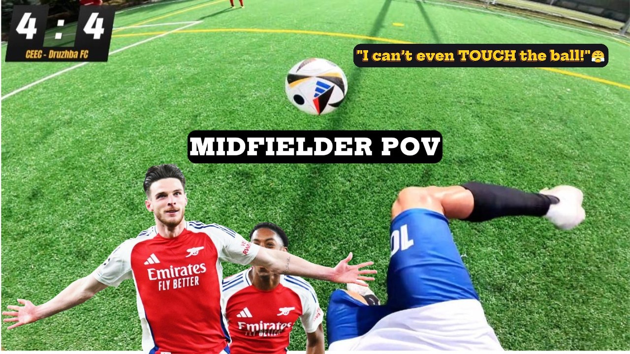 Central Midfielder POV Play | GoPro Football | Ep. 2/4