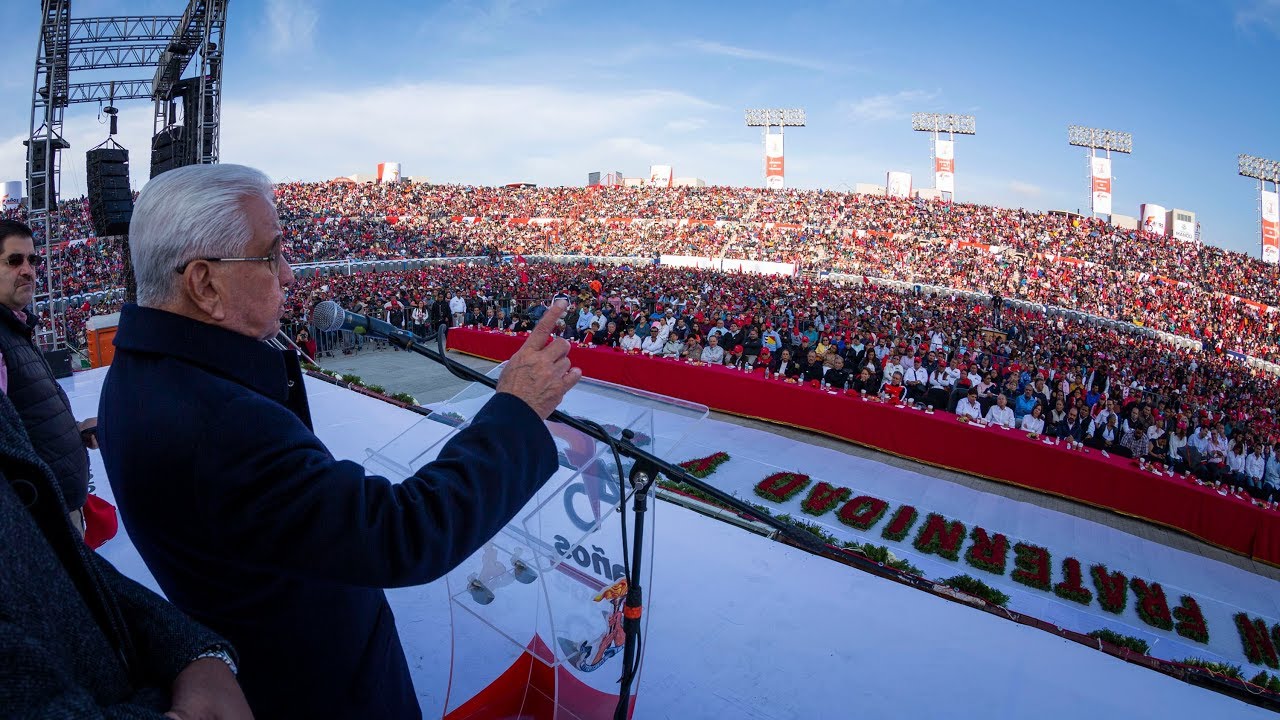 Antorcha anuncia formación de partido político en Aniversario 45