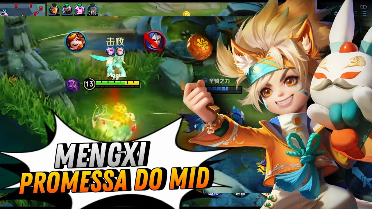 ESSE MAGO TEM MUITO DANO EXPLOSIVO - HONOR OF KINGS