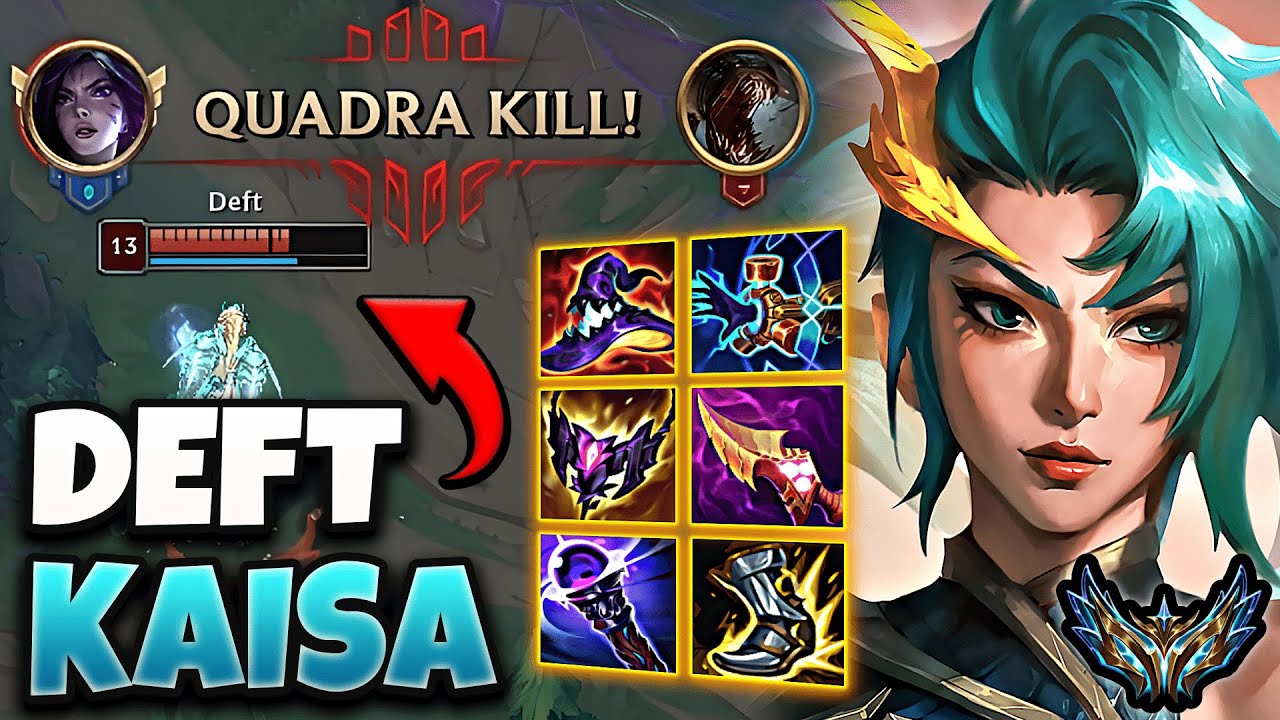 Kaisa vs Draven ADC [ KT Deft ] Patch 14.3 Korea Challenger ✅