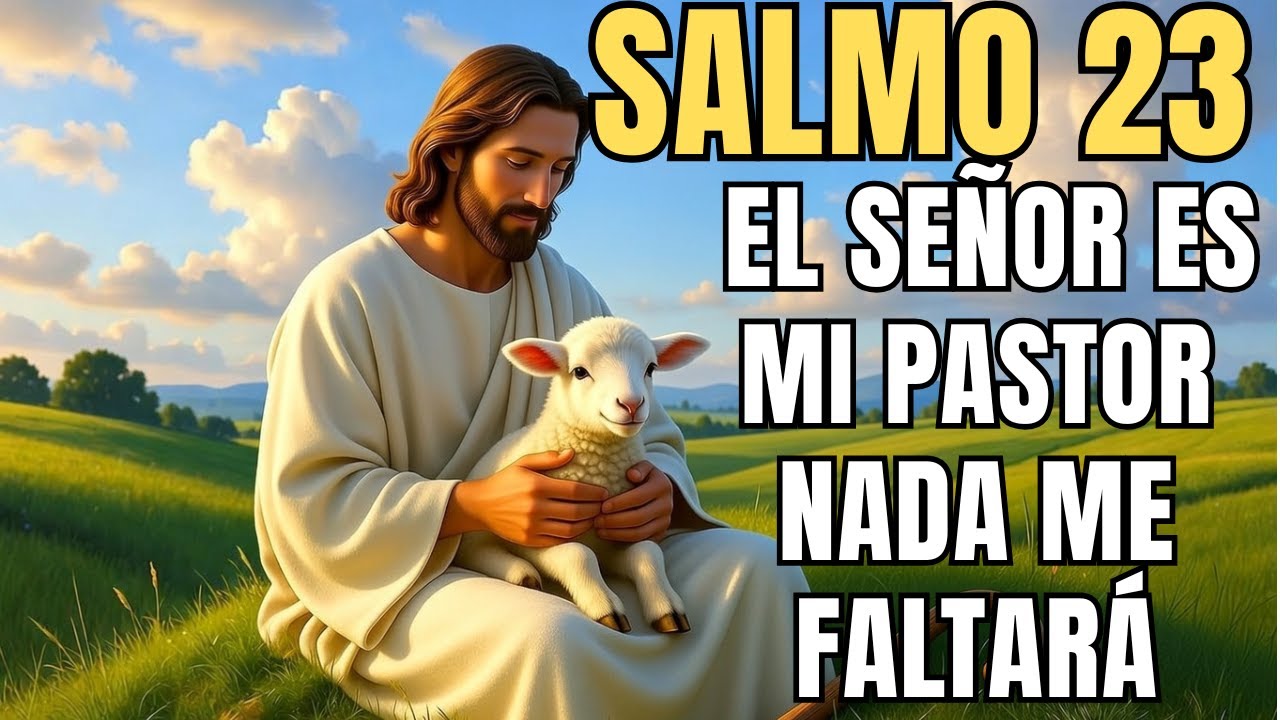 SALMO 23 | La oración más hermosa de la mañana y del día | El Señor es mi pastor. (¿Oremos?)