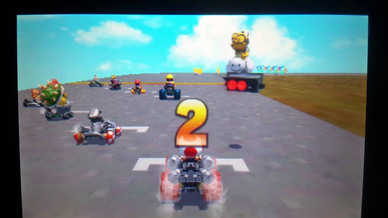 「Mario Kart 7」Custom Track Loop Test