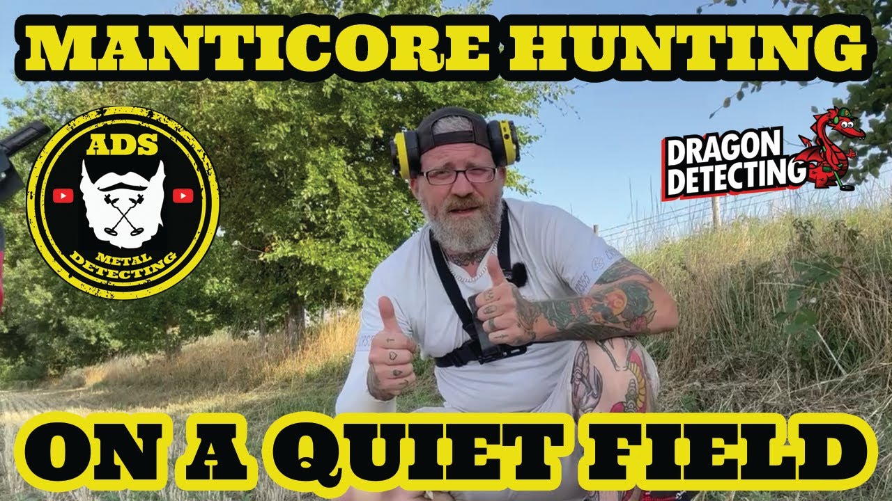 Manticore Hunting on a Quiet Field - Metal Detecting 2025 UK - #Silver #Viral #Vlog #metaldetecting