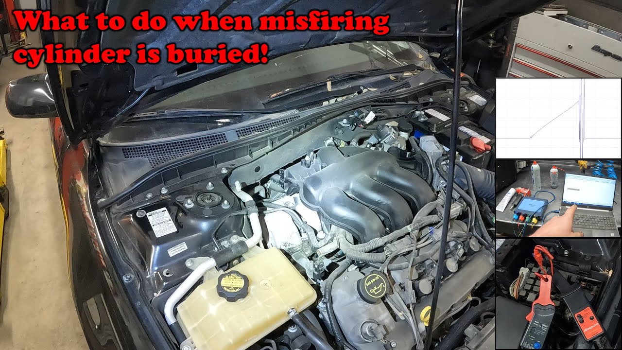2007 Mazda 6 3L - P0302 - Cylinder 2 misfire - How to test when a cylinder is under the intake!