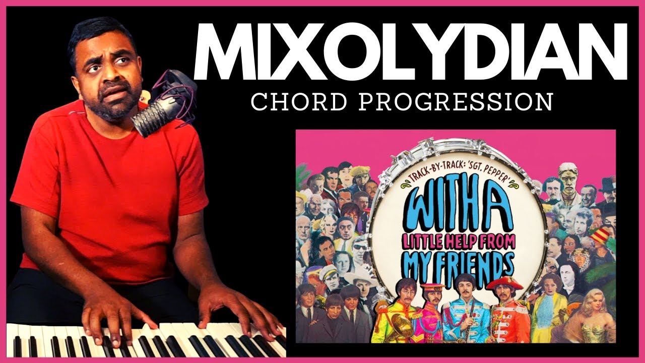 Mixolydian Chord Progressions using the CIRCLE of FIFTHS