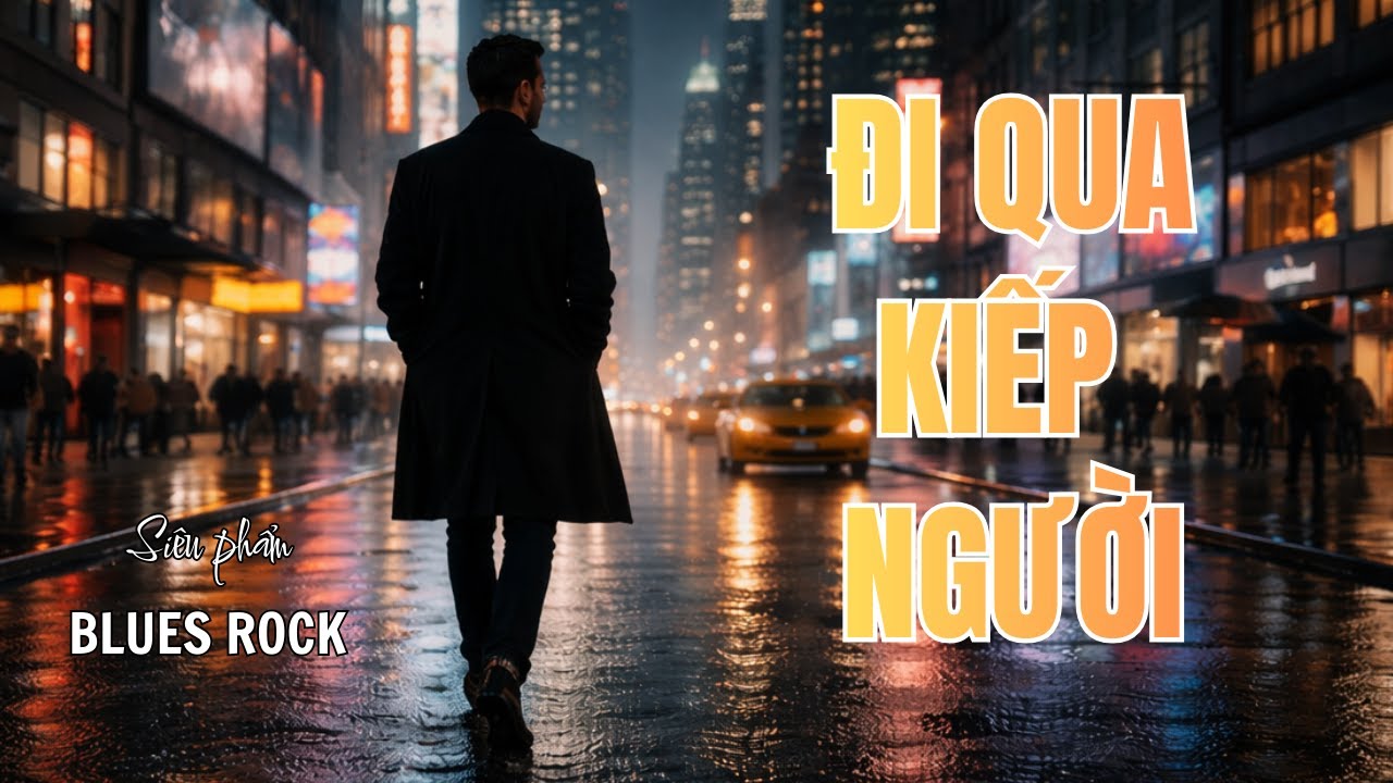 ĐI QUA KIẾP NGƯỜI - Siêu Phẩm #bluesrock nghe là thấm, đậm chất đời | Kiếp người mong manh như khói