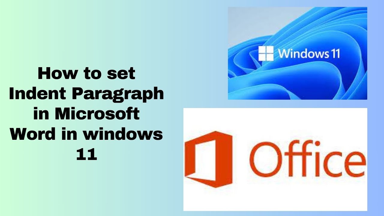 How to set Indent Paragraph in Microsoft Word in windows 11