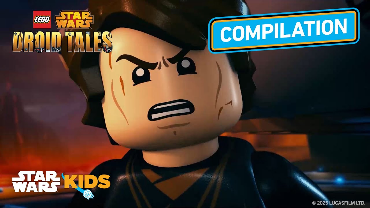 Anakin Gets Pulled WHERE?!?  | LEGO Star Wars: Droid Tales | @StarWarsKids