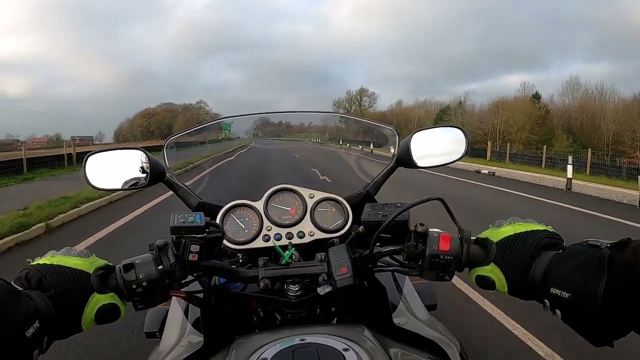 2001 Kawasaki ZRX1200S Walkaround & Test Ride