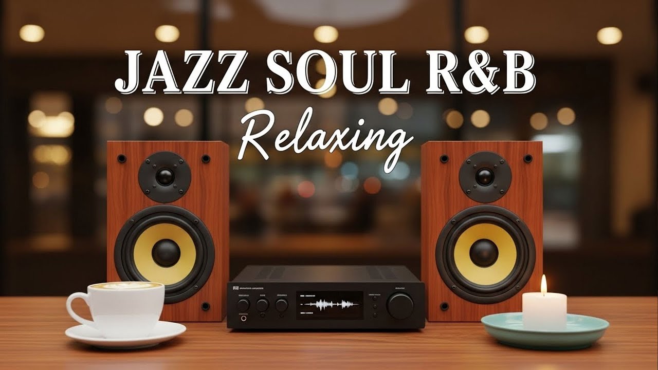 Smooth Jazz & Soulful R&B Grooves Cozy Cafe Ambience – Relax & Focus
