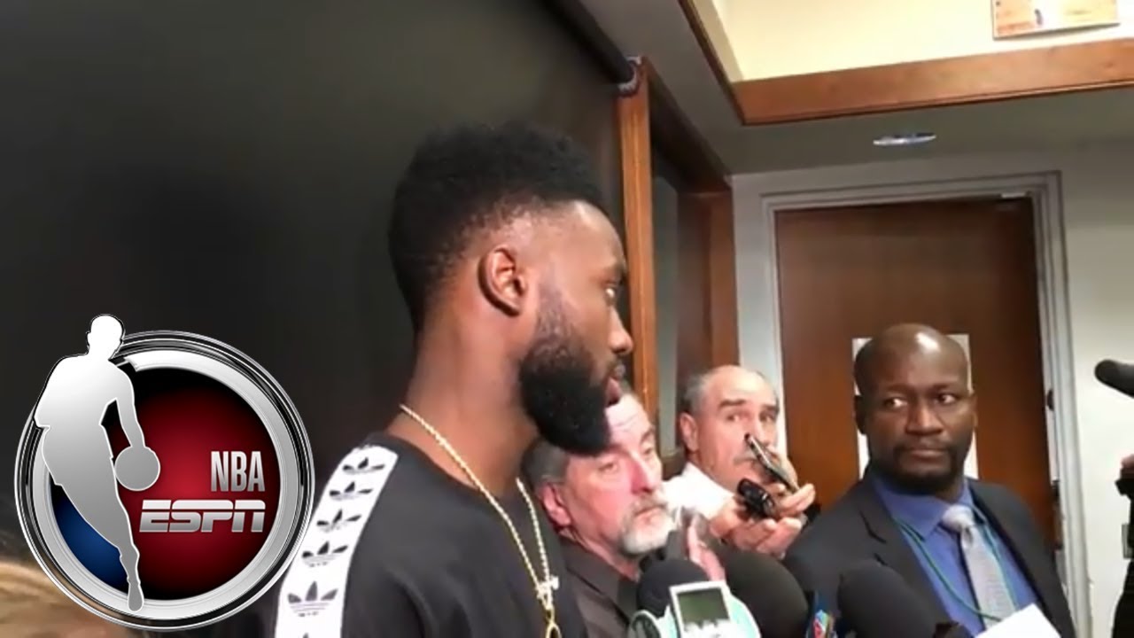 [FULL] Jaylen Brown on Celtics' home loss to Pacers: Back-to-back not an excuse | NBA on ESPN