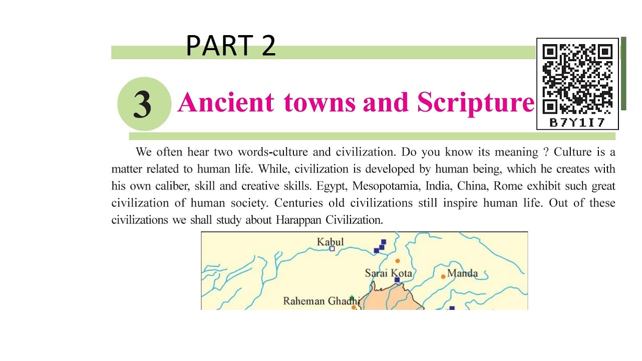 L3 PART 2  ANCIENT TOWNS AND SCRIPTURES GSEB SOCIAL SCIENCE CLASS 6 HISTORY GUJARAT BOARD NEW CIVICS