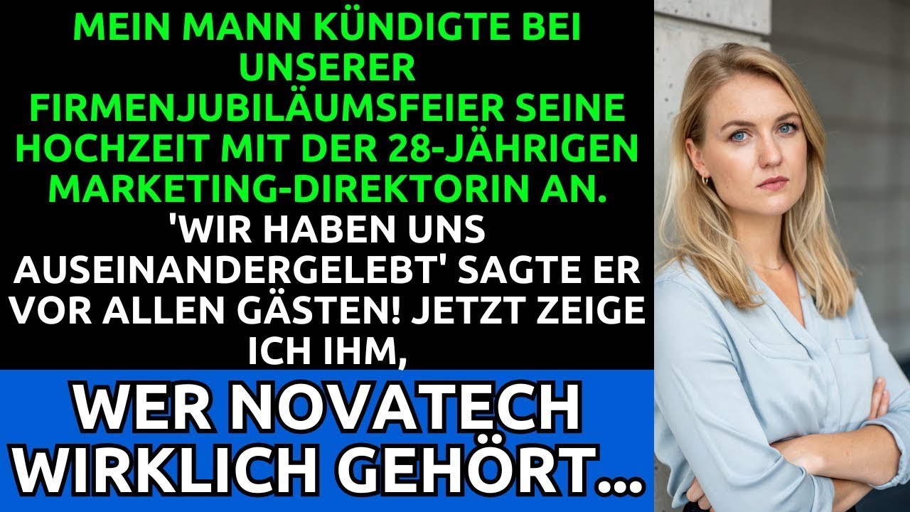 Bei Der Firmenfeier Kündigte Mein Mann Seine Hochzeit Mit Der 28 Jährigen An  Jetzt Zeige Ich Es I