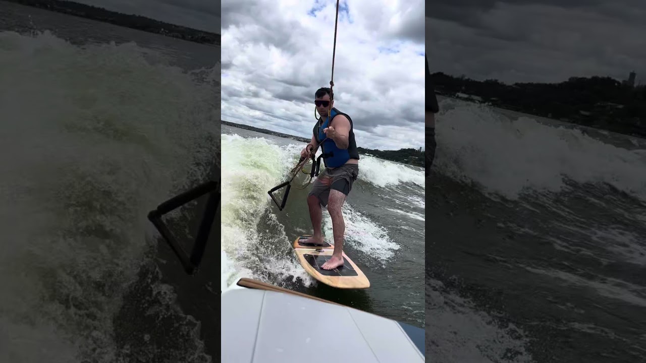 Wake surfing