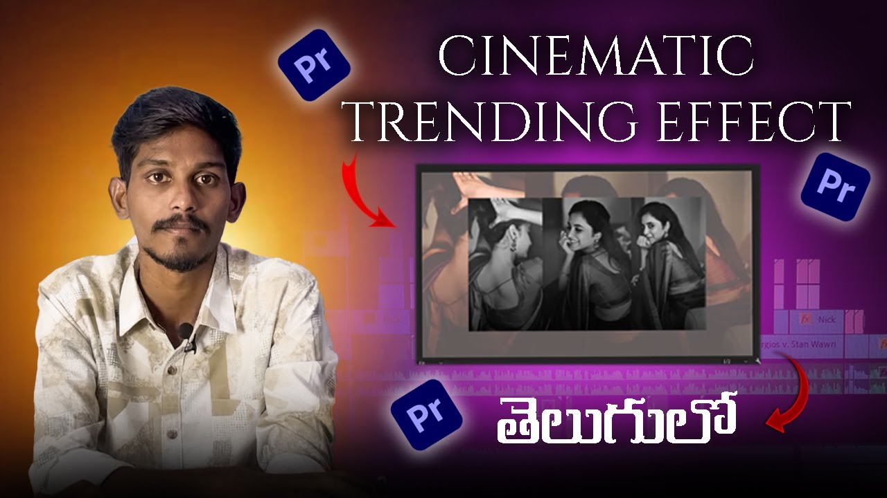 Cinematic trending effect |Trending Effect in Premiere Pro | Telugu Tutorial |