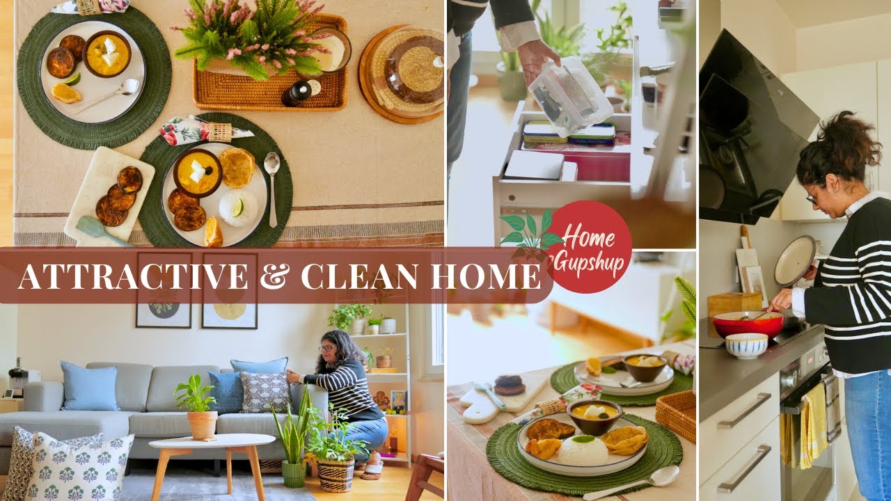 How to keep an ATTRACTIVE & Clean HOME | SMART tips | No onion No garlic Achari recipe Home Gupshup