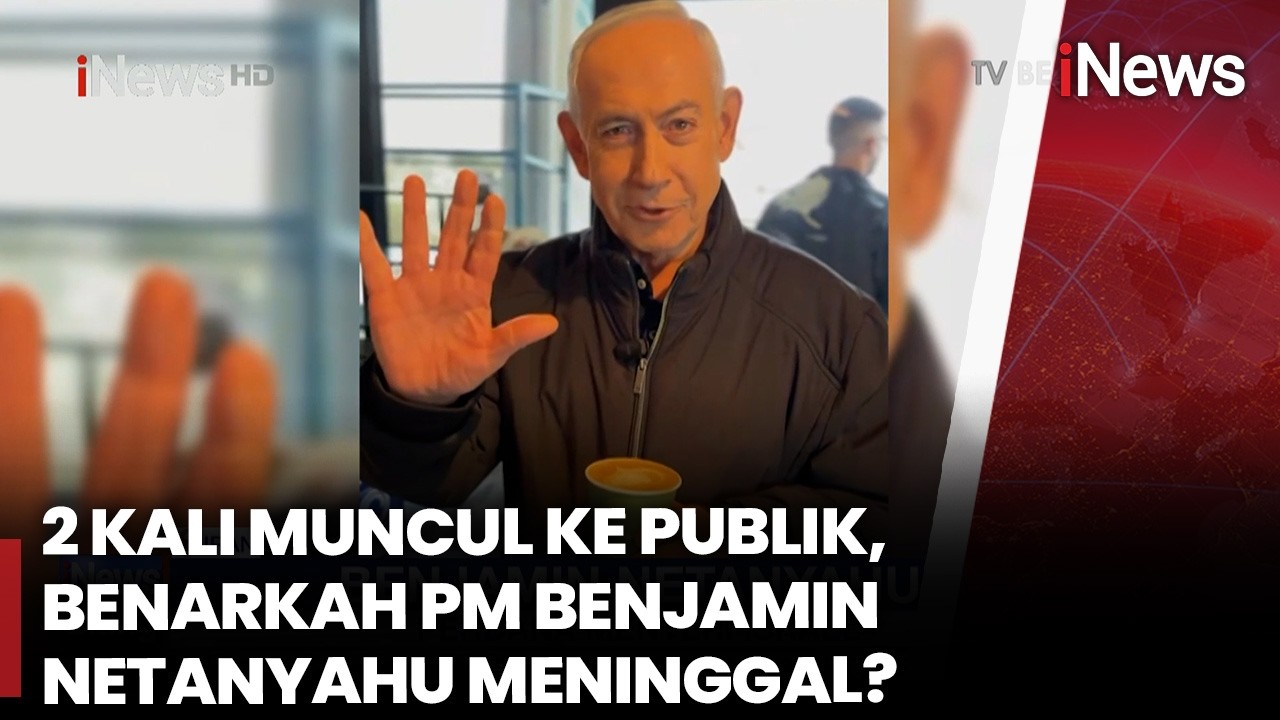 [FULL] 2 Kali Muncul ke Publik, Benarkah PM Benjamin Netanyahu Meninggal? | iNews Siang