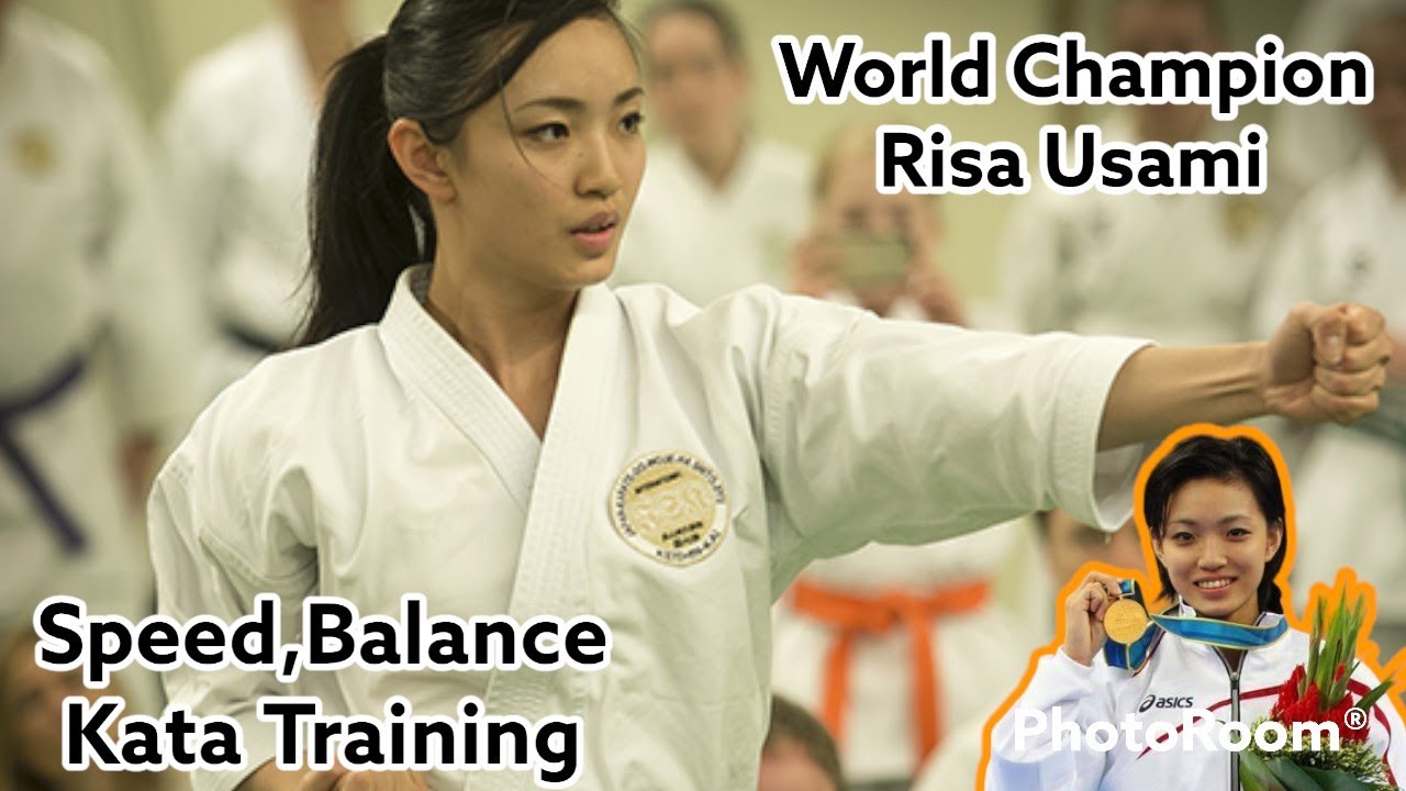Karate Kata Speed,Balance Training By Rika Usami 🔥