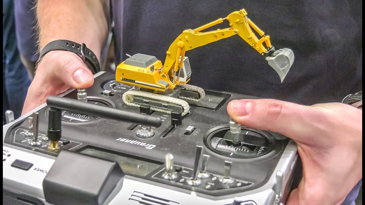 Incredible Micro Scale RC Trucks! Excavator! Tractor! Heavy Transport!