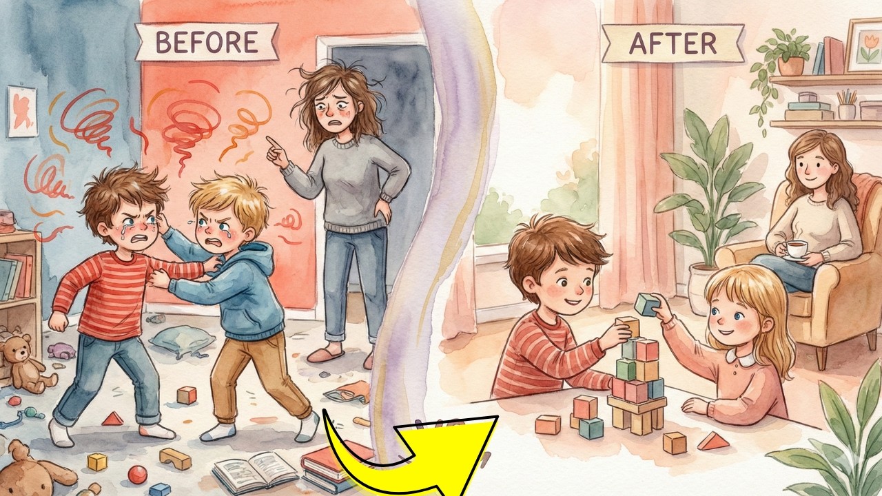 We Stopped Our Kids From Fighting Using This Korean Trick