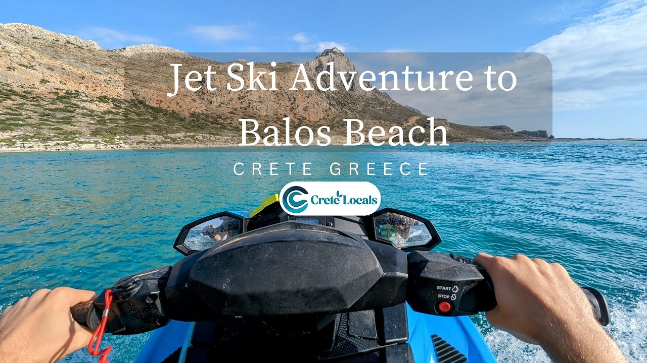 Jet Ski Adventure to Balos Beach from Falassarna Beach - Crete, Greece 2023