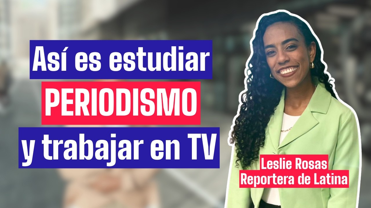 Así es ESTUDIAR PERIODISMO y trabajar en TELEVISIÓN - Testimonio PERIODISTA PUCP 