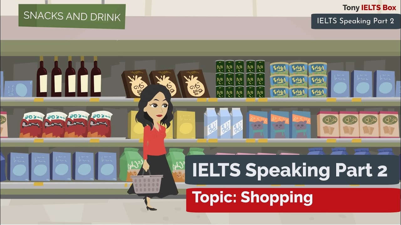 IELTS Speaking часть 2,3 - Тема: Покупки | Каковы тенденции будущих торговых центров?