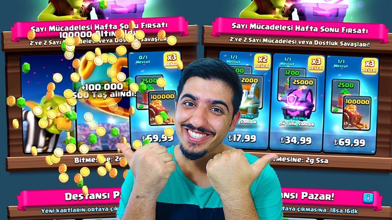 BOL ALTINLI Özel Tekliflerin Hepsini SATIN ALDIM! - Clash Royale