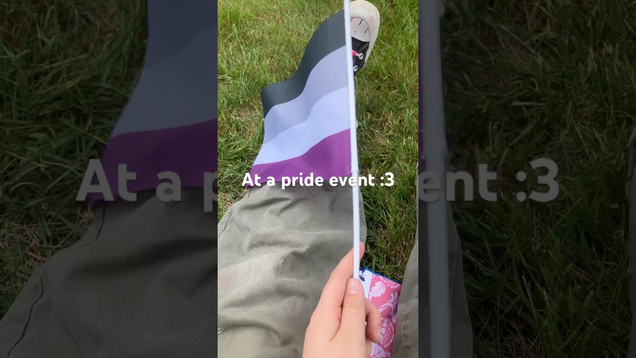 At pride event :3 { #gayrights #pride #pridemonth }