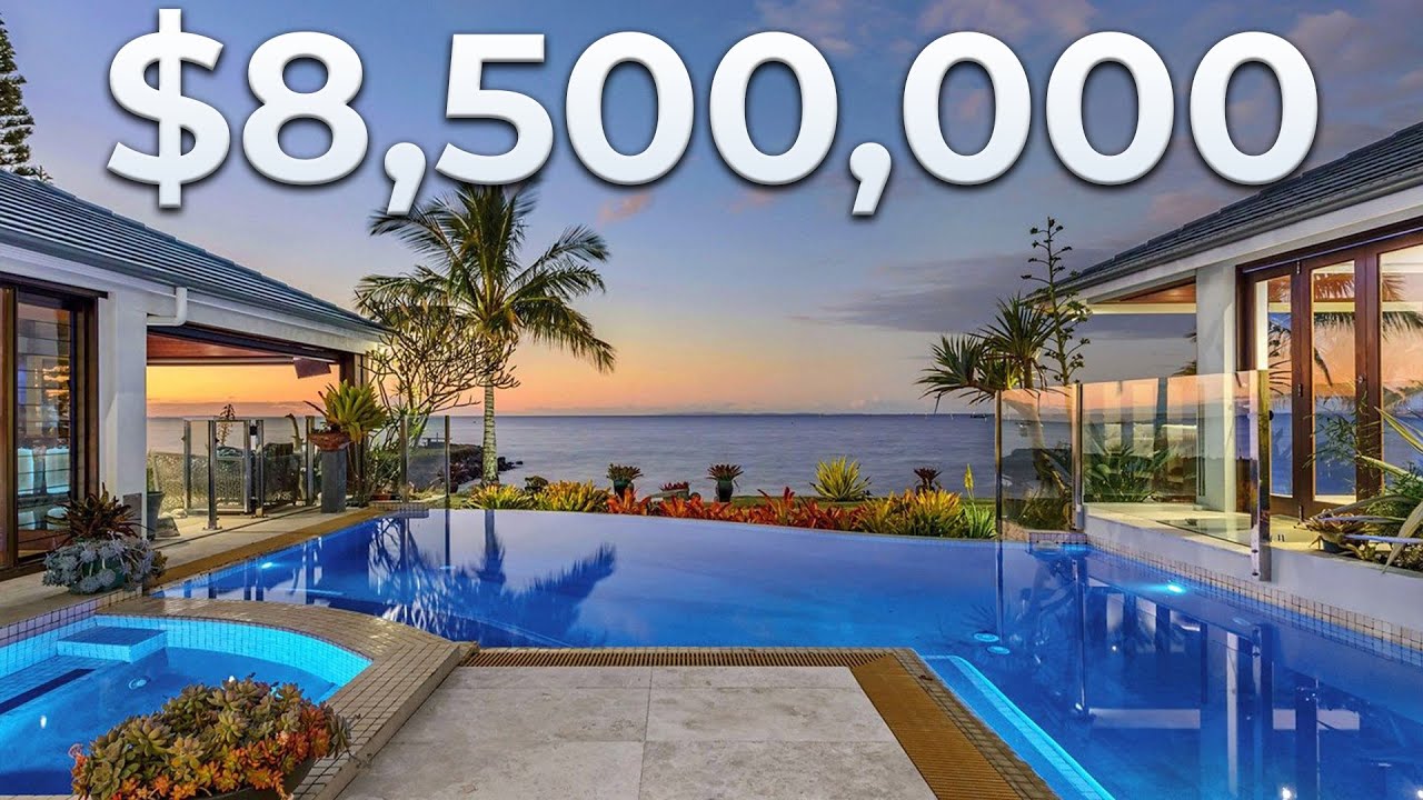 Inside this INCREDIBLE Beachfront Mansion | Raby Bay (Brisbane, Australia)