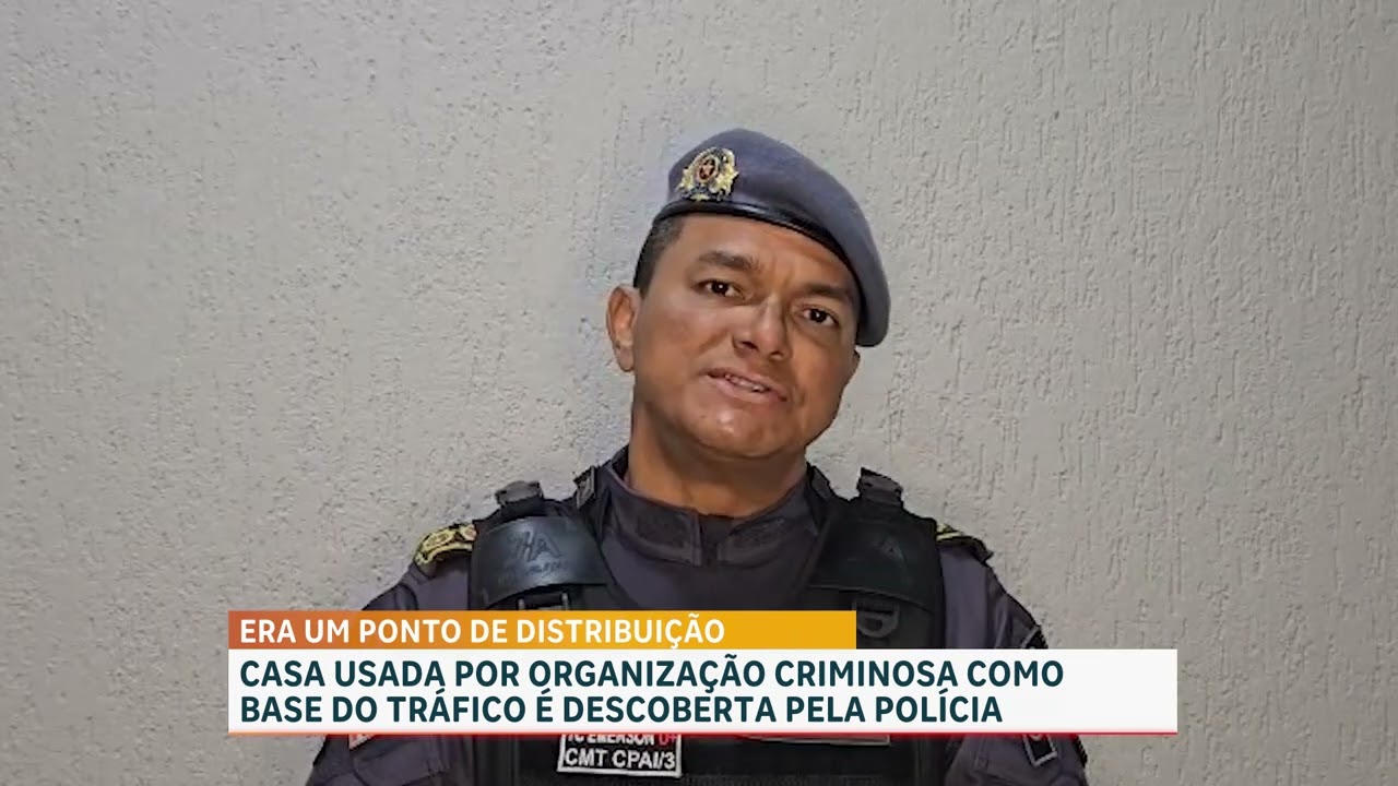 Polícia desarticula casa utilizada para tráfico de drogas, em Açailândia