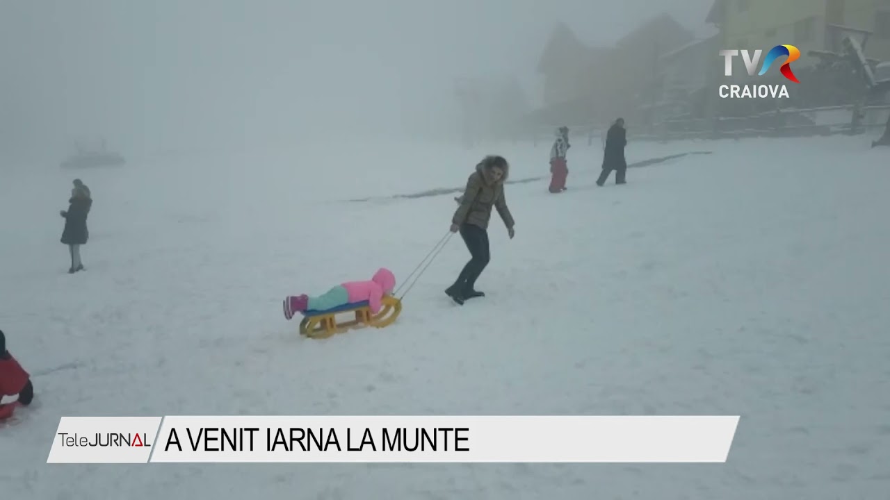 A VENIT IARNA LA MUNTE