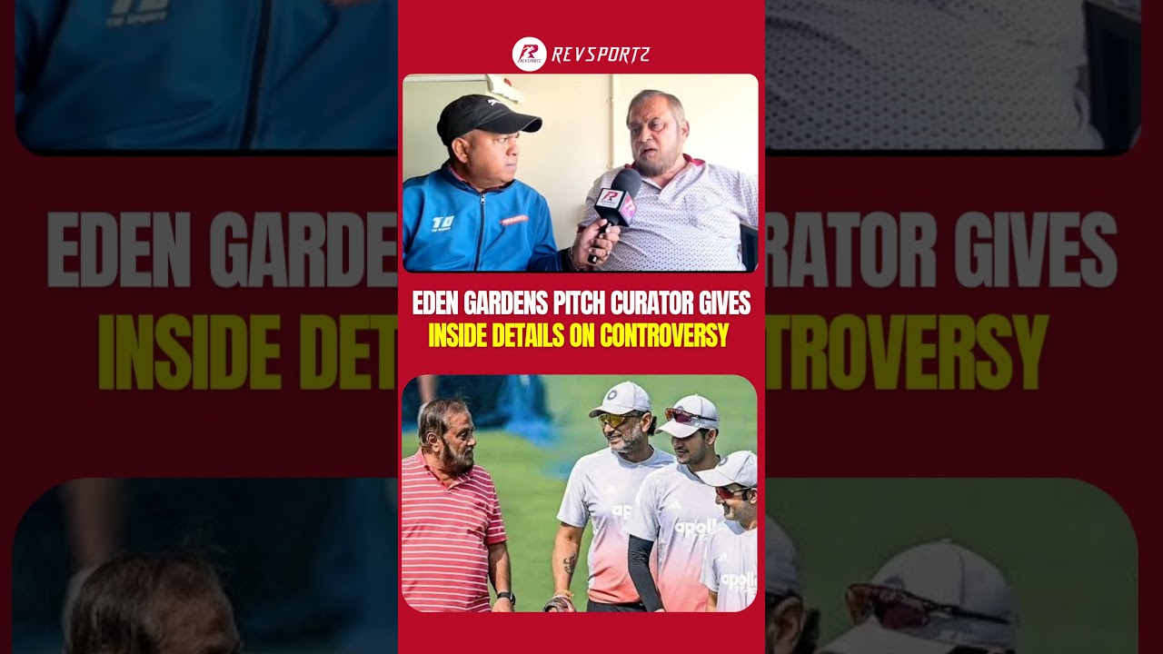 Eden Gardens Pitch Curator Gives Inside Details On Controversy. 