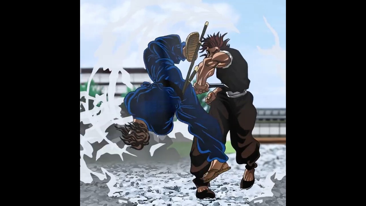 Yujiro vs Musashi Pt.2 | Baki Dou Animation| #yujiroedit#musashimiyamoto#musashi#yujirohanma#baki