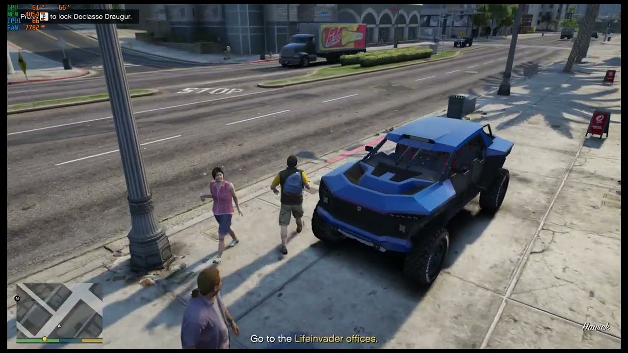 *«Майкл работает под прикрытием – из пригородного магазина в офис Life Invader! Улучшение GTA 5 🕵...