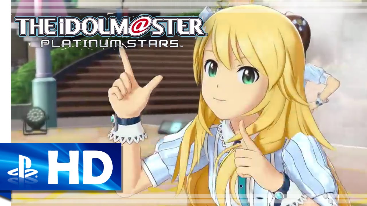 The Idolmaster: Platinum - Official &ldquo;Happy!&rdquo; Gameplay Video (PS4)
